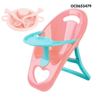 Poupées bébé reborn en silicone <span class=keywords><strong>qui</strong></span> pleurent, font pipi, boivent du lait, garçon avec chaise et baignoire pour bébé - Product Image 4