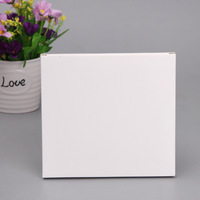 Petite boîte en papier blanche, emballage en papier kraft blanc, bon prix, boîte en carton blanc