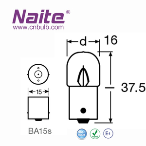 Naite Bóng Đèn Atuo Miniature 10 Wát R10W 12V Xe Bóng Đèn T16 R5W 10 Wát 67 G18 Halogen Bóng Đèn - Product Image 5