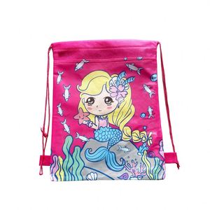 Wholesale <b>Kids</b> Travelling Cartoon Nonwoven <b>Drawstring</b> <b>Bag</b> - Product Image 5