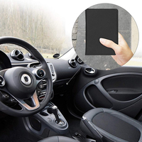 Titulaire d'immatriculation et d'assurance noir permis de conduire porte-papier de document de voiture en cuir Pu pour documents et cartes de véhicule