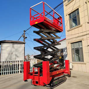 Новый самоходный гусеничный ножничный подъемник по заводской цене, 6 м, грузоподъемность 300 кг - Product Image 3
