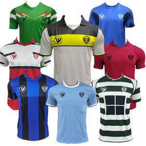 เสื้อเจอร์ซีย์ฟุตบอลย้อนยุคแบบวินเทจเสื้อฟุตบอลตัดอัตโนมัติเสื้อฟุตบอลแบบย้อนยุค - Product Image 4