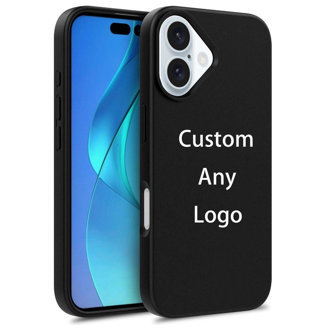Personalize Logo Eco Friendly Biodegradable Custom Phone Case for iPhone 11 12 13 14 15 16 Pro Max 16E Xr X 8 7 Plus
