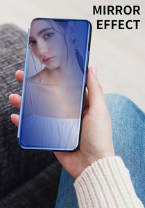 Pour <span class=keywords><strong>Honor</strong></span> Magic7 Lite X9C X8C X9B galvanoplastie Smart Clear <span class=keywords><strong>View</strong></span> miroir Flip Stand <span class=keywords><strong>coque</strong></span> de <span class=keywords><strong>téléphone</strong></span> pour <span class=keywords><strong>Honor</strong></span> 300 300Pro - Product Image 2