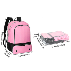 Sac à dos de tennis pour garçons et filles, sac junior pour raquettes de tennis junior, plusieurs poches avec compartiment à chaussures, bretelles rembourrées en mesh - Product Image 2