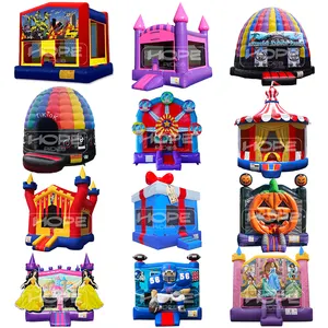 Château gonflable sautant de haute qualité enfants PVC gonflable princesse moonwalk château maison de rebond pour la location de fête