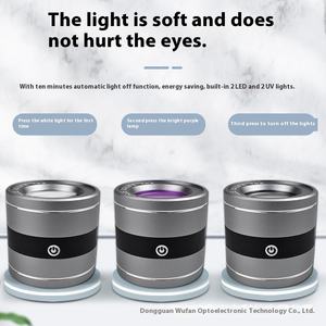 <span class=keywords><strong>Loupe</strong></span> UV Violet Scale avec lumière LED pour malvoyants Outil de lecture et de bijoux en aluminium portable et rechargeable par USB - Product Image 4