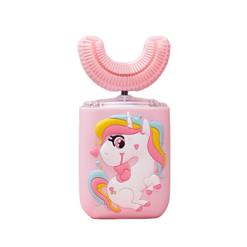 Умная звуковая отбеливающая Мягкая зубная щетка Dupont перезаряжаемая Бытовая ультра мягкая u-образная перезаряжаемая электрическая музыкальная детская зубная щетка