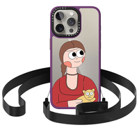 Penjualan Terbaik transparan dengan LOGO kustom seni cetak bening tahan guncangan penutup ponsel untuk iPhone 16 pro max casing ponsel