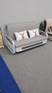 Nuevo Sofá Cama Convertible Multifuncional de Tres Plazas, Reclinable, Extensible, con Almacenamiento, Plegable, Futón, Muebles para Sala de Estar - Product Image 3