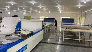Multilayers Material Spreader Fully Automatic Cloth Fabric Spreading Machine