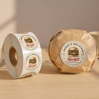 Étiquettes de boissons personnalisées en vinyle écologique, imperméables, durables, brillantes, imprimées en rouleau pour bouteilles, jus, emballages alimentaires, autocollants