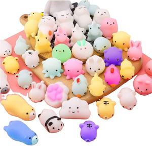 2023 New Arrival JO Brand Unisex Mini Cute Animals Squishy Mochi Soft TPR Sensory <b>Fidget</b> Toys Stress Relief Bubble Children - Product Image 3