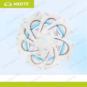 치과 교정용 치과 스테인레스 스틸 아치와이어 원형/직사각형 10PCS 치아 교정기 아치와이어 - Product Image 2