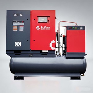 <span class=keywords><strong>Compresor</strong></span> de Aire de Tornillo con Certificación CE ISO, con Tanque y Secador, 10HP 15HP 20HP para Aplicaciones Industriales - Product Image 3