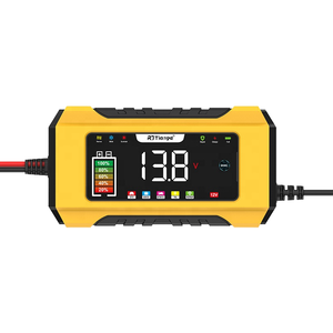 Cargador de Batería Inteligente de 12v6A con Pantalla Táctil LED, Cargador de Coche de Pulso con Protección OTP, Tipo Eléctrico, Puerto de CA - Product Image 4