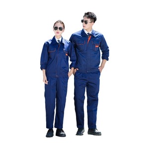 Ensemble de vêtements de travail personnalisés à manches longues, 20% coton, pour atelier d'usine, réparation automobile, entretien, vêtements pour jeunes - Product Image 5
