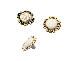 Italy Style Furniture Hardware Classical Drawer Handle <strong>Ceramic</strong> <strong>Knobs</strong> - Product Image 4
