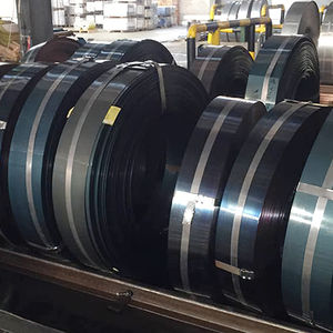 Холоднокатаная полоса из углеродистой стали <span class=keywords><strong>A36</strong></span>, 32 мм, класс Q235, стандартная черная металлическая обвязка для упаковки, в комплект входит сварочная лента - Product Image 4