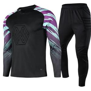 Camiseta de Fútbol Personalizada para Hombre y <span class=keywords><strong>Niño</strong></span>, Uniforme de Fútbol de Manga Larga, Conjunto de Camiseta de Fútbol para Adultos y Niños, Traje Deportivo para <span class=keywords><strong>Portero</strong></span> - Product Image 2
