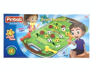 Pallone da calcio elettrico con la luce indipendentemente dalla lingua IC di plastica - Product Image 5