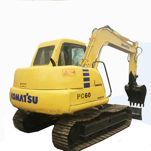Offre Spéciale d'occasion d'excavatrice sur chenilles KOMATSU PC60-7, pelle sur chenilles MIDI 6 tonnes KOMATSU PC55 PC56 PC60 PC70 PC78 à bas prix Go - Product Image 1