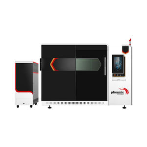 Đầy đủ bìa 1mm <span class=keywords><strong>3mm</strong></span> 5mm thép không gỉ tấm kim loại CNC sợi <span class=keywords><strong>Laser</strong></span> <span class=keywords><strong>Cutter</strong></span> với trao đổi bảng - Product Image 1