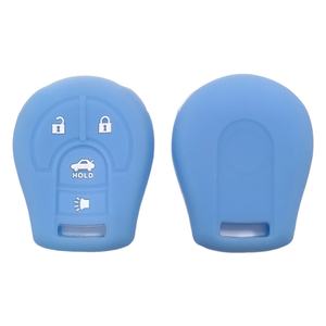 Étui de clé en silicone à 4 boutons pour Nissan New Sylphy, Old Model Tiida, NV200, <span class=keywords><strong>Qashqai</strong></span>, March, Sunny - Numéro de modèle - Product Image 2