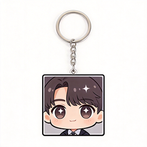 พวงกุญแจอะคริลิคกันน้ำลายการ์ตูนเคป๊อปไอดอล JIN JINMIN <span class=keywords><strong>JHOPE</strong></span> SEOM ขนาด 5 ซม. รูปภาพดิจิตอล แฟชั่นสุดฮิต - Product Image 2