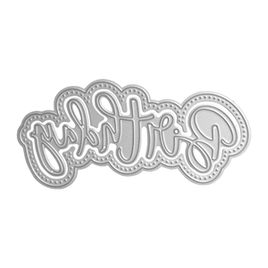 カード作りのためのダイカットお誕生日おめでとう金属切削ダイステンシルDIYスクラップブッキングのためのワードエンボステンプレート - Product Image 3