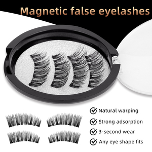 Cils magnétiques doux de qualité supérieure avec applicateur, logo personnalisé, cils magnétiques sans colle - Product Image 2
