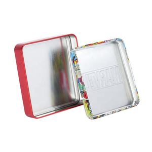 Nuevo diseño de rompecabezas de dibujos animados, juego magnético de estaño cuadrado para niños, caja de lata de almacenamiento de dulces y Chocolate - Product Image 5