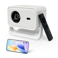 Projecteur intelligent 4K P21 d'usine OEM, Full HD 1080P, 400 ANSI, Android 14, mise au point automatique, courte focale, 5G, pour cinéma maison et extérieur, portable