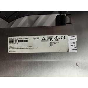 Variador de Frecuencia ACOPOS Multi I0055S 8BVI0055HWS0.000-1 Usado en Buen Estado 8BVI0055HWS0.000-1 ACOPOS Multi I0055S 8BVI0055HWS0.000-1 Se - Product Image 4