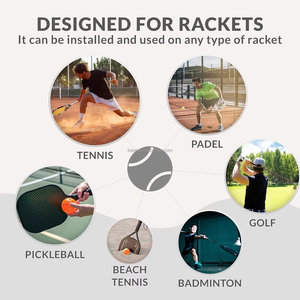 MANTER Padrão Personalizado Tacky PU Overgrip Pickleball Padel Raquete String Badminton Raquete - Product Image 5