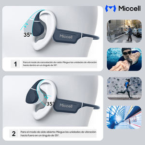 Auriculares Deportivos Inalámbricos con Conducción Ósea, IPX8 y Batería de Larga Duración para Correr, Nadar y Entrenamiento al Aire Libre - Product Image 2