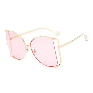 ลดกระหน่ำแว่นตาซุปเปอร์สตาร์2025แฟชั่นใหม่แว่นกันแดดผู้หญิงดีไซน์เนอร์มือสองทรงโอเวอร์ไซส์ - Product Image 5
