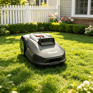 Nouveau modèle 2026 <span class=keywords><strong>Tondeuse</strong></span> robotisée autotractée sans bordure visuelle 4050, recharge automatique, coupe-herbe intelligent, largeur de coupe 180 mm - Product Image 5