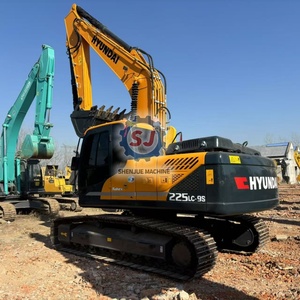 Excavadora Hyundai 225LC Usada de 22 Toneladas en Venta, Excavadora Hyundai 220 225 Original de Corea, Excavadora Hyundai 225-9 en Oferta - Product Image 2