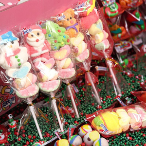 Kẹo mút dẻo dễ thương vị chua ngọt, kẹo Giáng sinh, kẹo dẻo que trái cây làm quà tặng trẻ em, chứng nhận Halal, bán buôn - Product Image 3