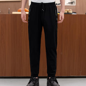 Uniforme de cocina bordado negro para comida rápida Chef chaqueta mujeres restaurante uniformes para empleados Chef Pantalones - Product Image 4