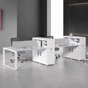 Escritorio de Oficina Modular de Metal Moderno, Diseño de Cubículo, para Uso en Escuelas, Hospitales y Salas de Estar - Product Image 6