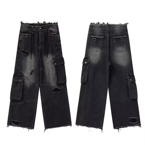 Nuovo Design da donna pantaloni elastici <span class=keywords><strong>Jeans</strong></span> Flare tinta unita lavaggio collant blu taglie forti tessuto Denim <span class=keywords><strong>senza</strong></span> <span class=keywords><strong>tasche</strong></span> da donna <span class=keywords><strong>Jeans</strong></span> - Product Image 6
