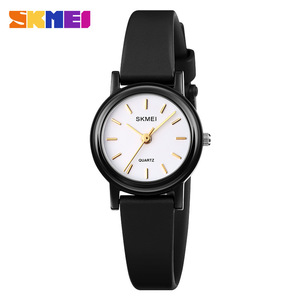 Montre à quartz pour femmes, rétro, simple, petit cadran rond, légère, polyvalente, étanche, montre-bracelet tendance - Product Image 2