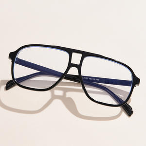 Lunettes à grand cadre, design vintage, anti-lumière bleue, pour ordinateur, <span class=keywords><strong>2022</strong></span> - Product Image 3