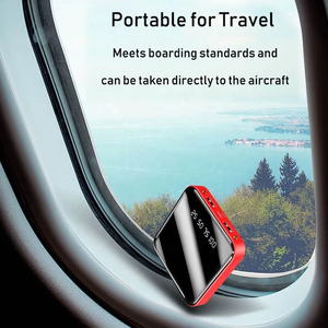 Meilleure vente Mini miroir Power Bank 20000mah lampe de poche LED Slim Powerbank 10000mah chargeurs de téléphone portables <span class=keywords><strong>batterie</strong></span> - Product Image 3