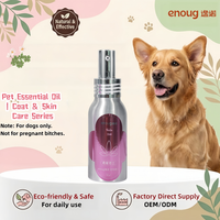 Huile pour pelage d'animaux Enoug, parfum Iris & Freesia, huile essentielle pour le toilettage des chiens et des chats