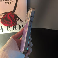 Coque arrière INS style pois frais avec nœud pour iPhone 18 13 Pro Max, étui de téléphone électroplaqué à bord argenté pour iPhone 17 Air