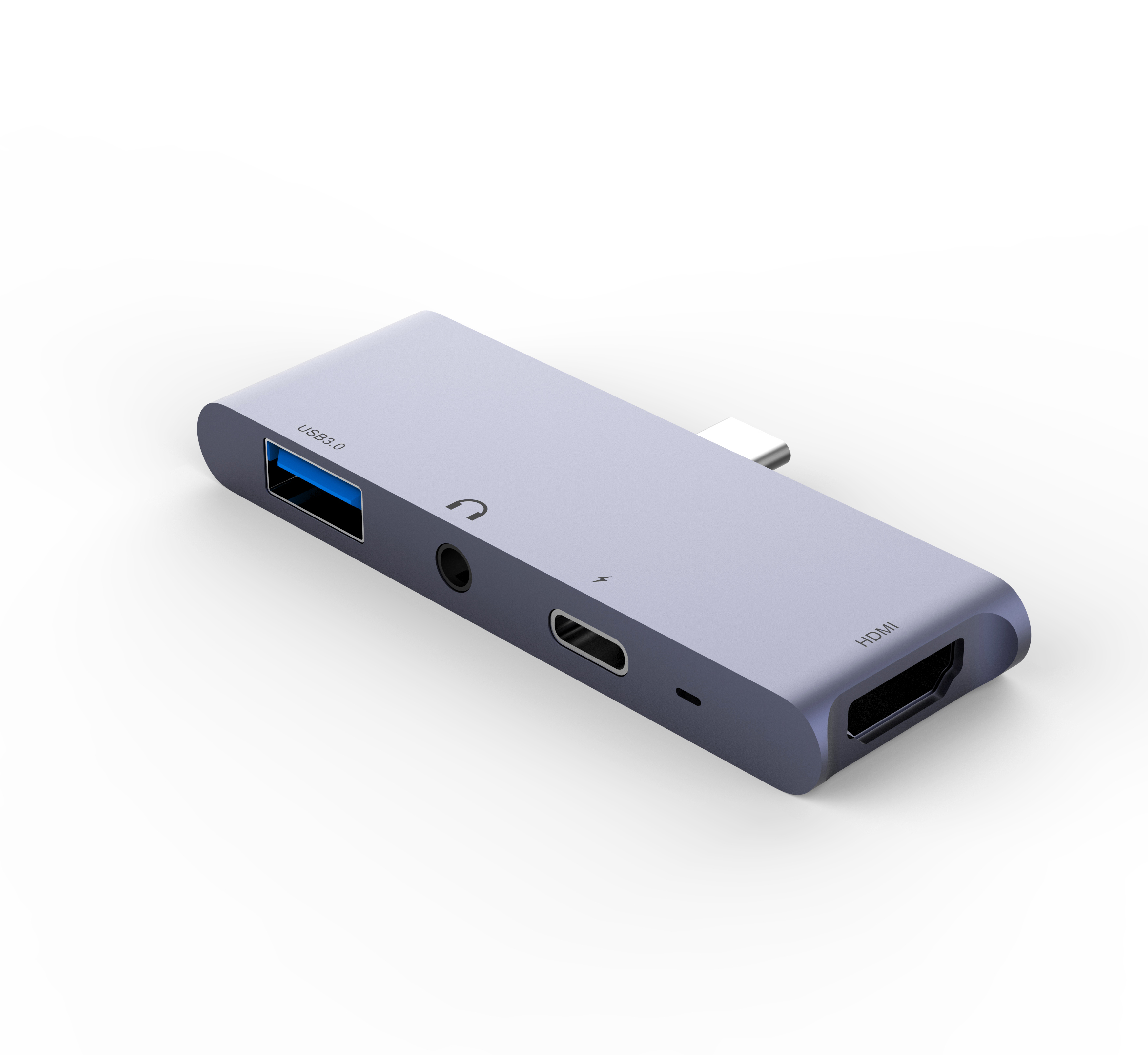 iPad 3.5mmヘッドフォンジャック搭載 5in1ハブ iPad USB C ハブ